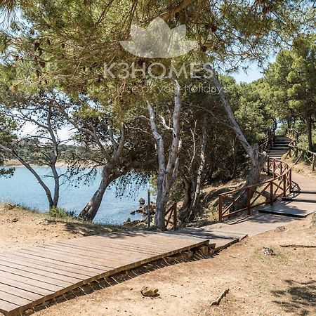Villa Brisa L' Escala Bagian luar foto