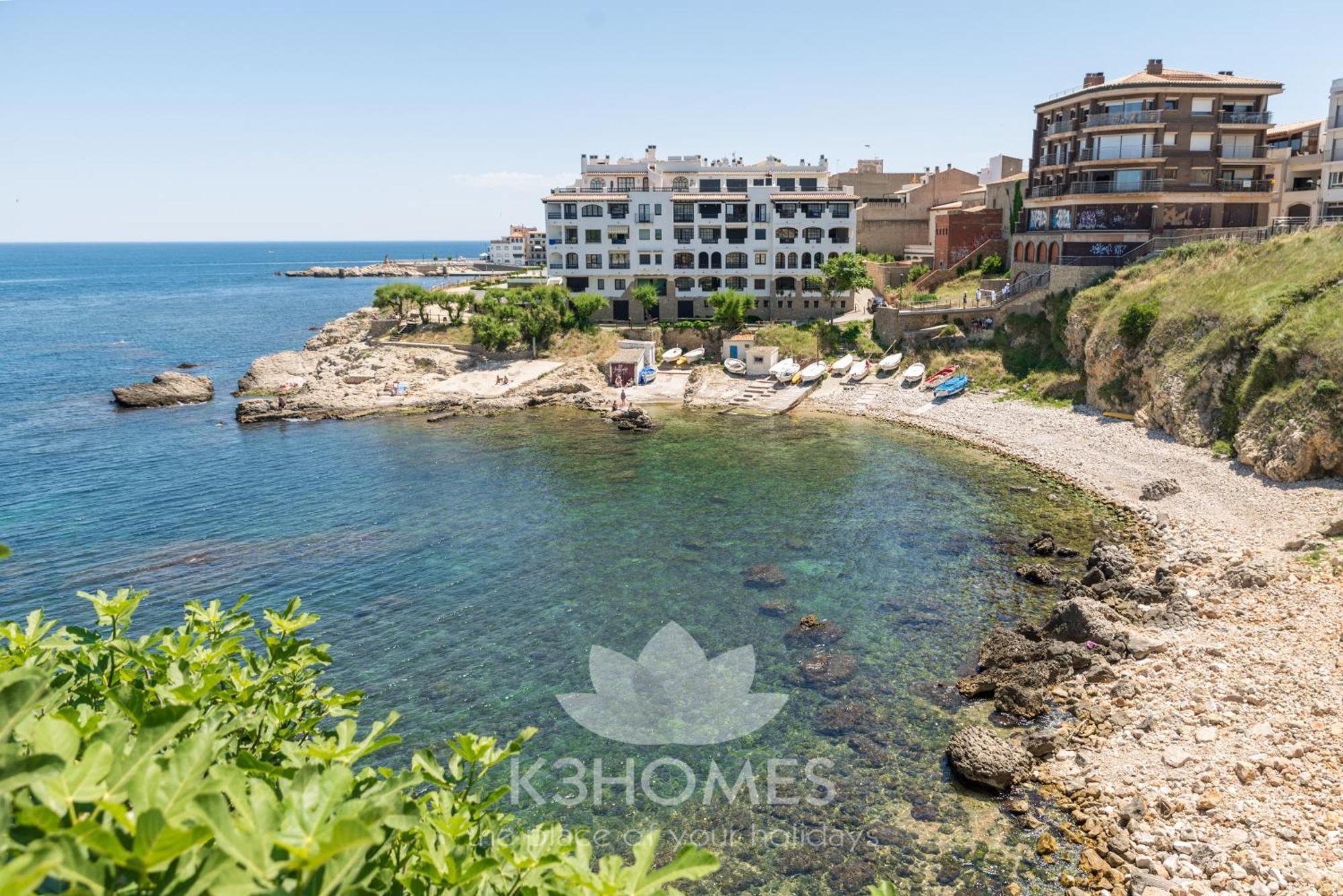 Villa Brisa L' Escala Bagian luar foto