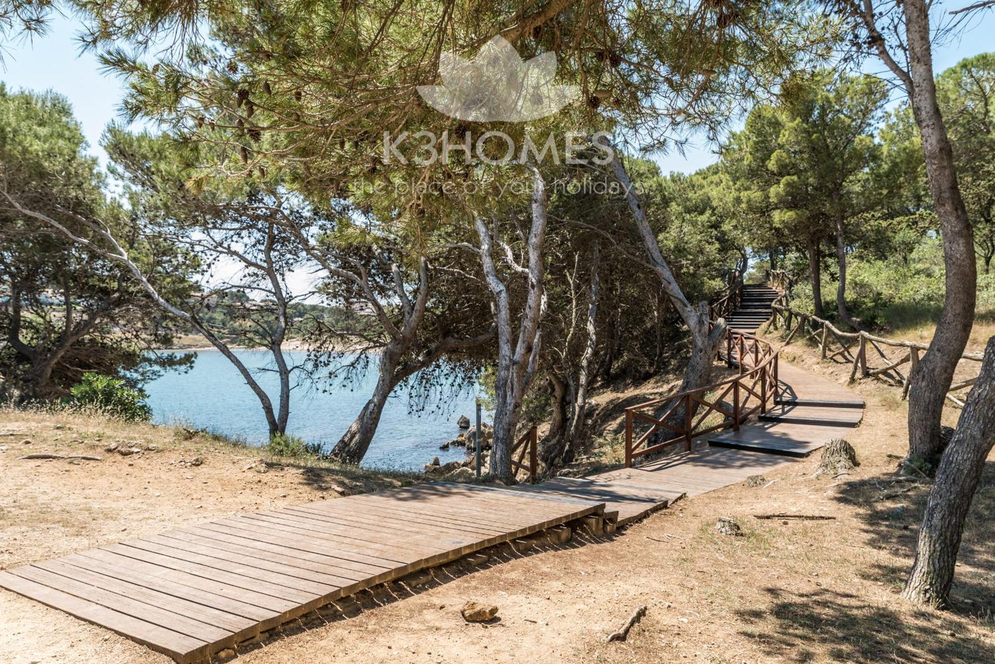 Villa Brisa L' Escala Bagian luar foto